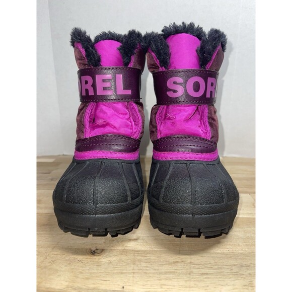 Sorel Other - SOREL Snow Commander Toddler Boot NV1960-562 Orchid Pink Flare Size 6